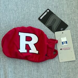 Colosseum Rutgers Scarlet Knights face mask NWT